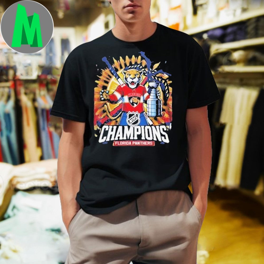 Design Florida Panthers Stanley Cup Champions - Adult & Kids T-Shirts, Sweatshirts & Hoodies apparel design preview 1