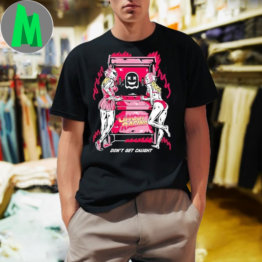 Design Ghost Racing Don't Get Caught Pride Is The - Adult & Kids T-Shirts, Sweatshirts & Hoodies apparel design preview 1