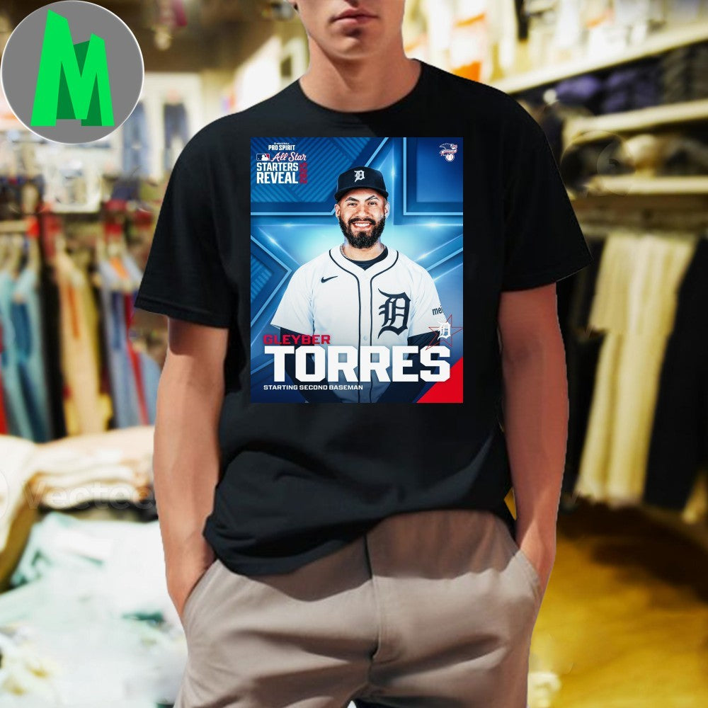 Design Gleyber Torres All-Star Starting Second - Adult & Kids T-Shirts, Sweatshirts & Hoodies apparel design preview 1