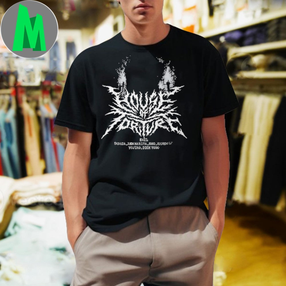 Design House of Torture Dark Gothic Metal Horror - Adult & Kids T-Shirts, Sweatshirts & Hoodies apparel design preview 1