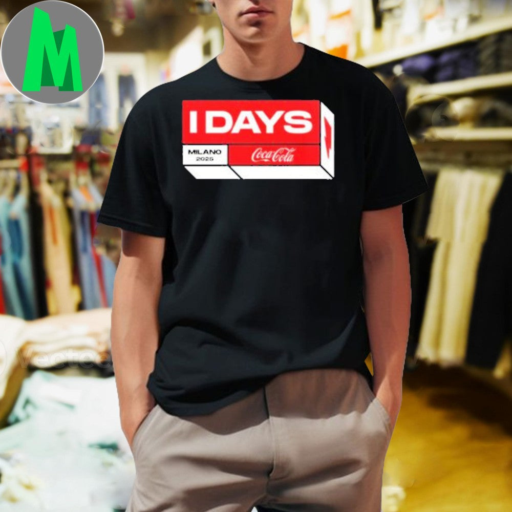 Design I-Days Festival Milano 2025 Cocacola Italy - Adult & Kids T-Shirts, Sweatshirts & Hoodies apparel design preview 1