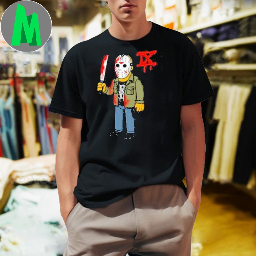 Design Ice Nine Kills Homer Simpson Jason Parody - Adult & Kids T-Shirts, Sweatshirts & Hoodies apparel design preview 1