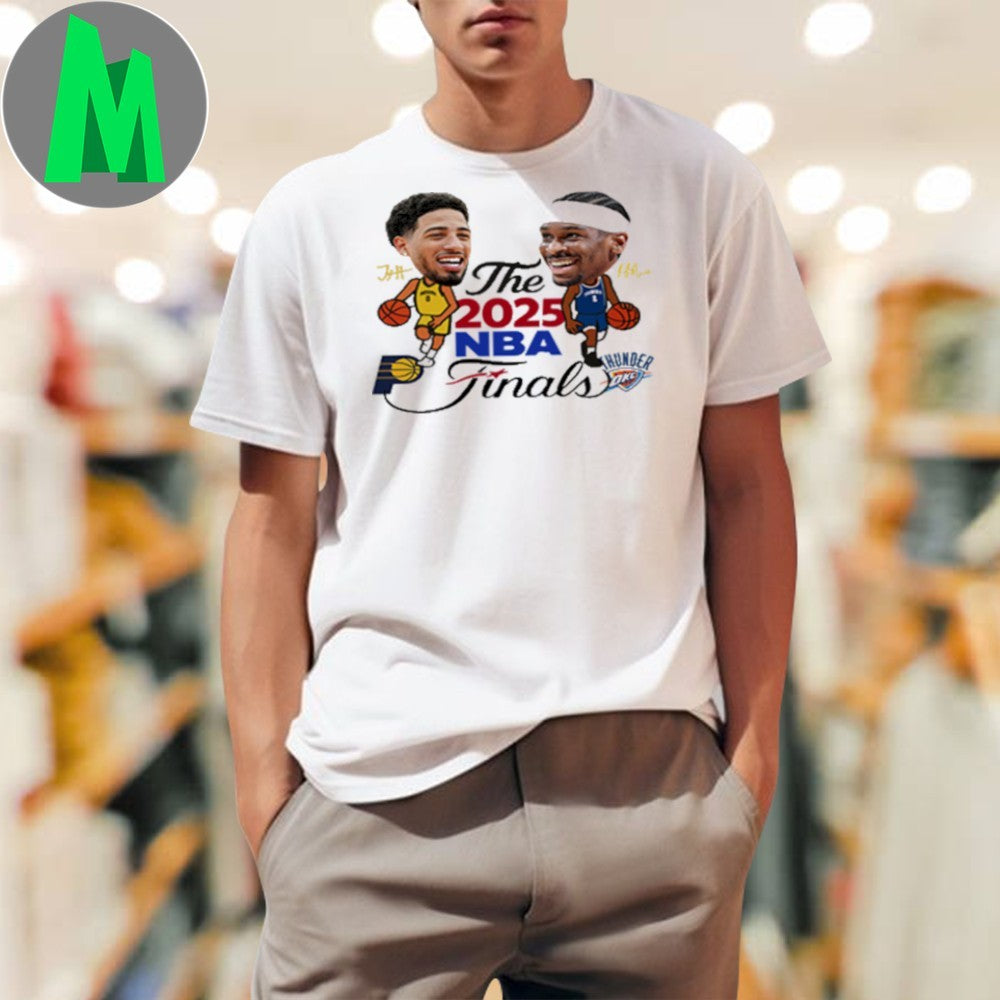 Design Indiana Pacers vs Oklahoma City Thunder The - Adult & Kids T-Shirts, Sweatshirts & Hoodies apparel design preview 1