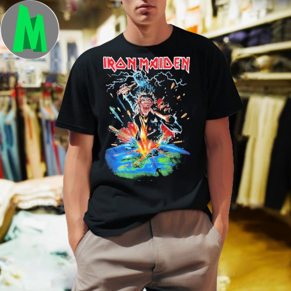 Design Iron Maiden Run For Your Livs World Tour 2025 - Adult & Kids T-Shirts, Sweatshirts & Hoodies apparel design preview 1