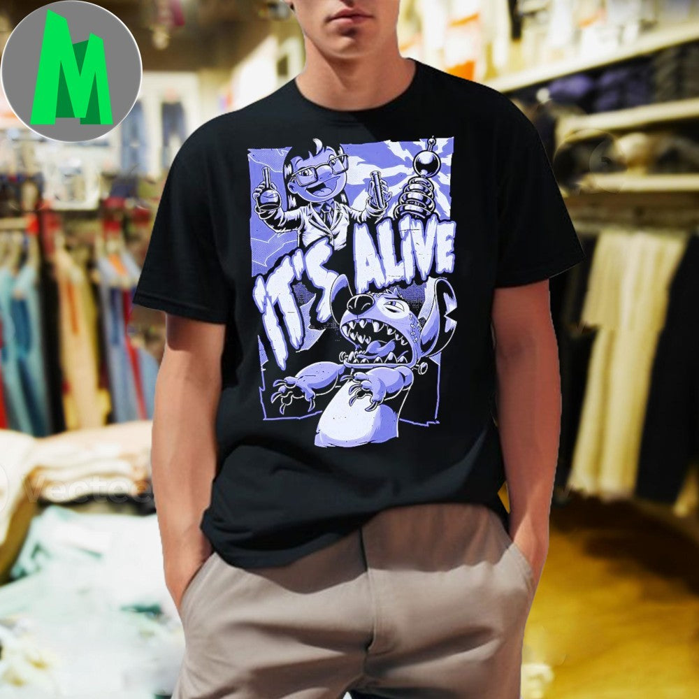 Design It's Alive Experiment Space Monster Graphic - Adult & Kids T-Shirts, Sweatshirts & Hoodies apparel design preview 1