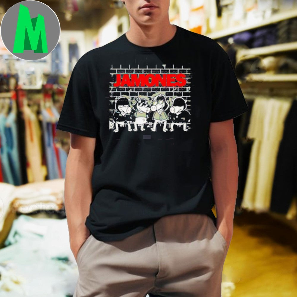 Design Jamones Pork meme - Adult & Kids T-Shirts, Sweatshirts & Hoodies apparel design preview 1