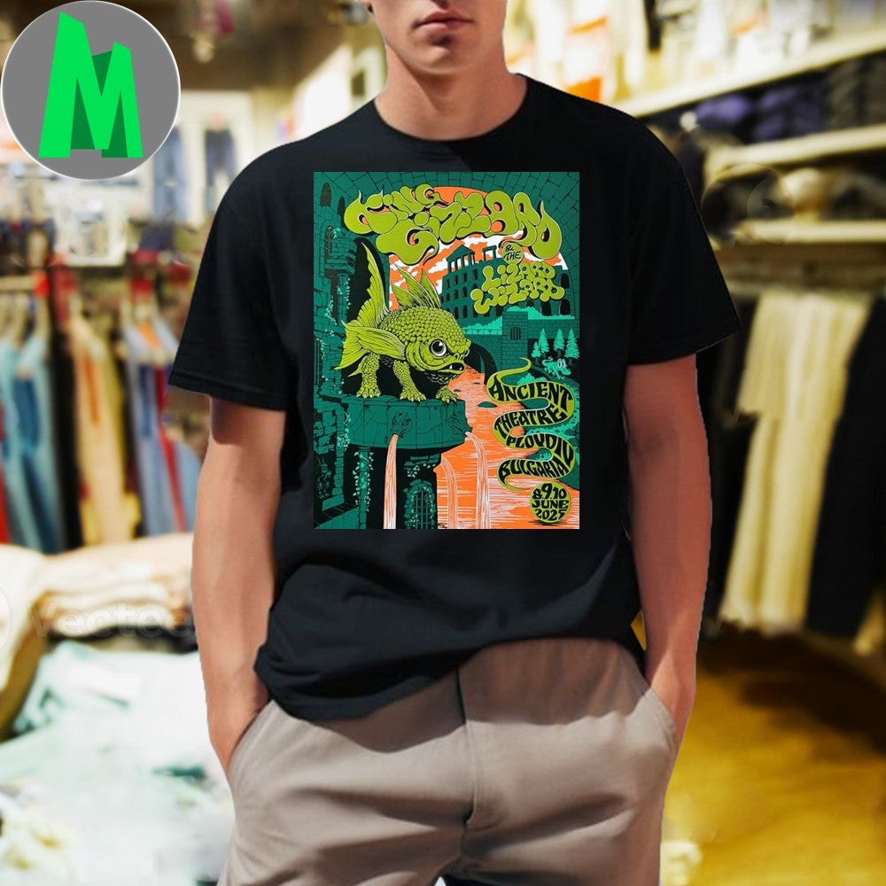 Design King Gizzard At Ancient Theatre In Plovdiv - Adult & Kids T-Shirts, Sweatshirts & Hoodies apparel design preview 1