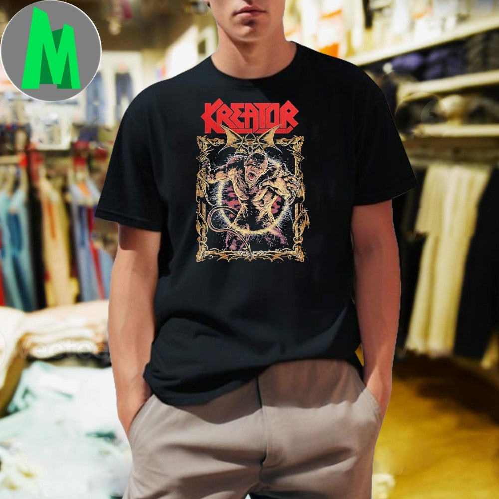 Design Kreator Violent Revolution Metal Band Monster - Adult & Kids T-Shirts, Sweatshirts & Hoodies apparel design preview 1