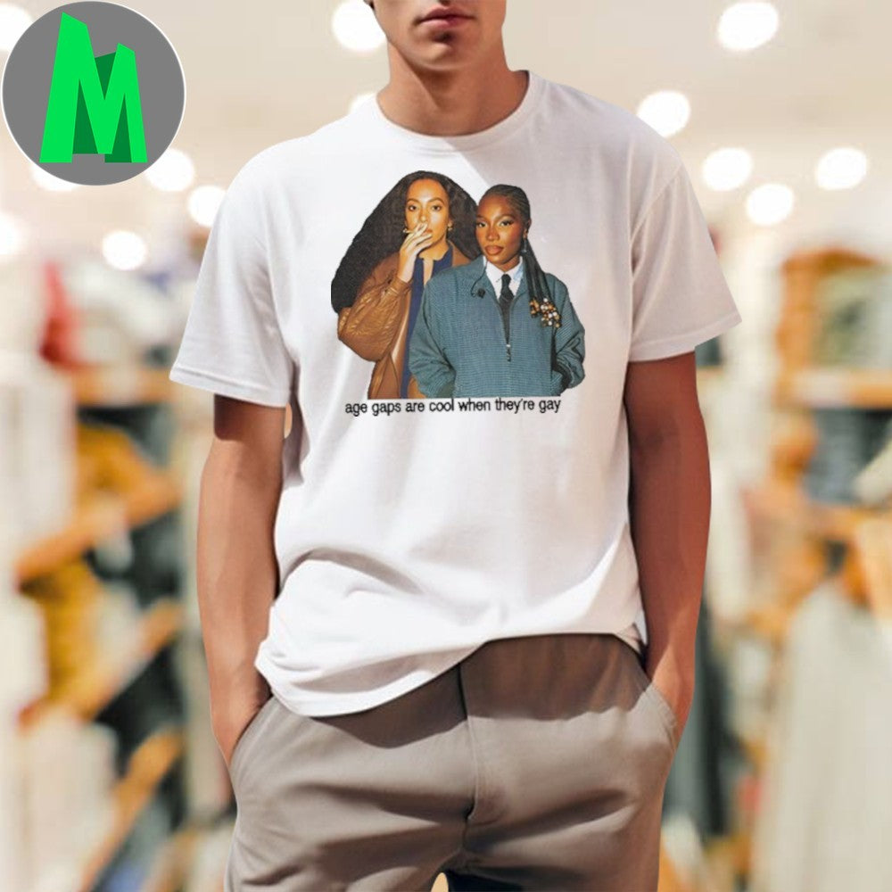 Design LGBTQ+ Age Gaps Are Cool When They're Gay - Adult & Kids T-Shirts, Sweatshirts & Hoodies apparel design preview 1