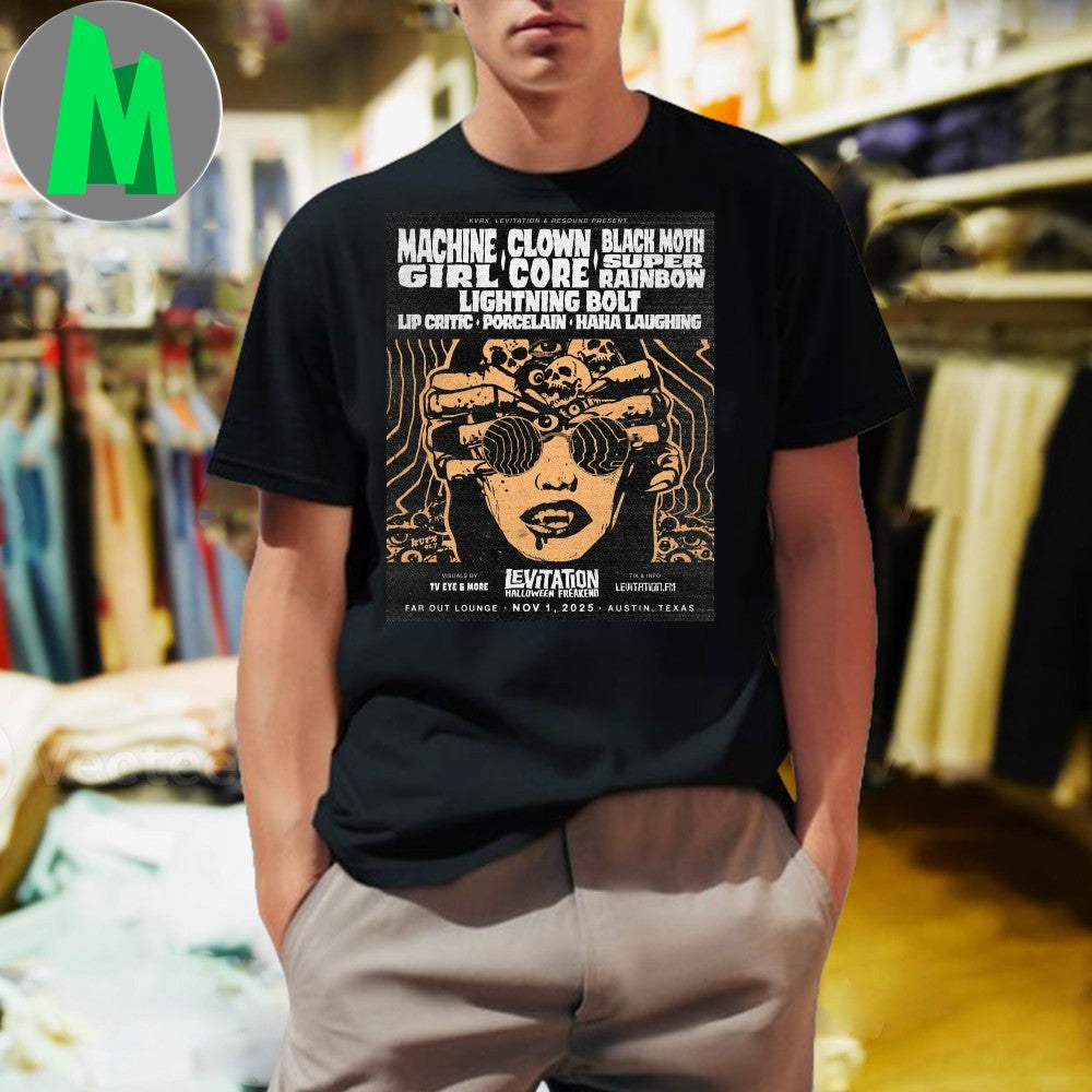 Design Levitation Halloween Freakend 2025 Machine, - Adult & Kids T-Shirts, Sweatshirts & Hoodies apparel design preview 1