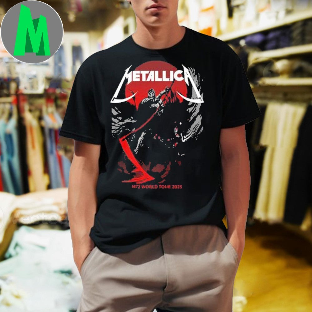 Design Metallica M72 Denver 2025 Pop-Up Shop Merch - Adult & Kids T-Shirts, Sweatshirts & Hoodies apparel design preview 1