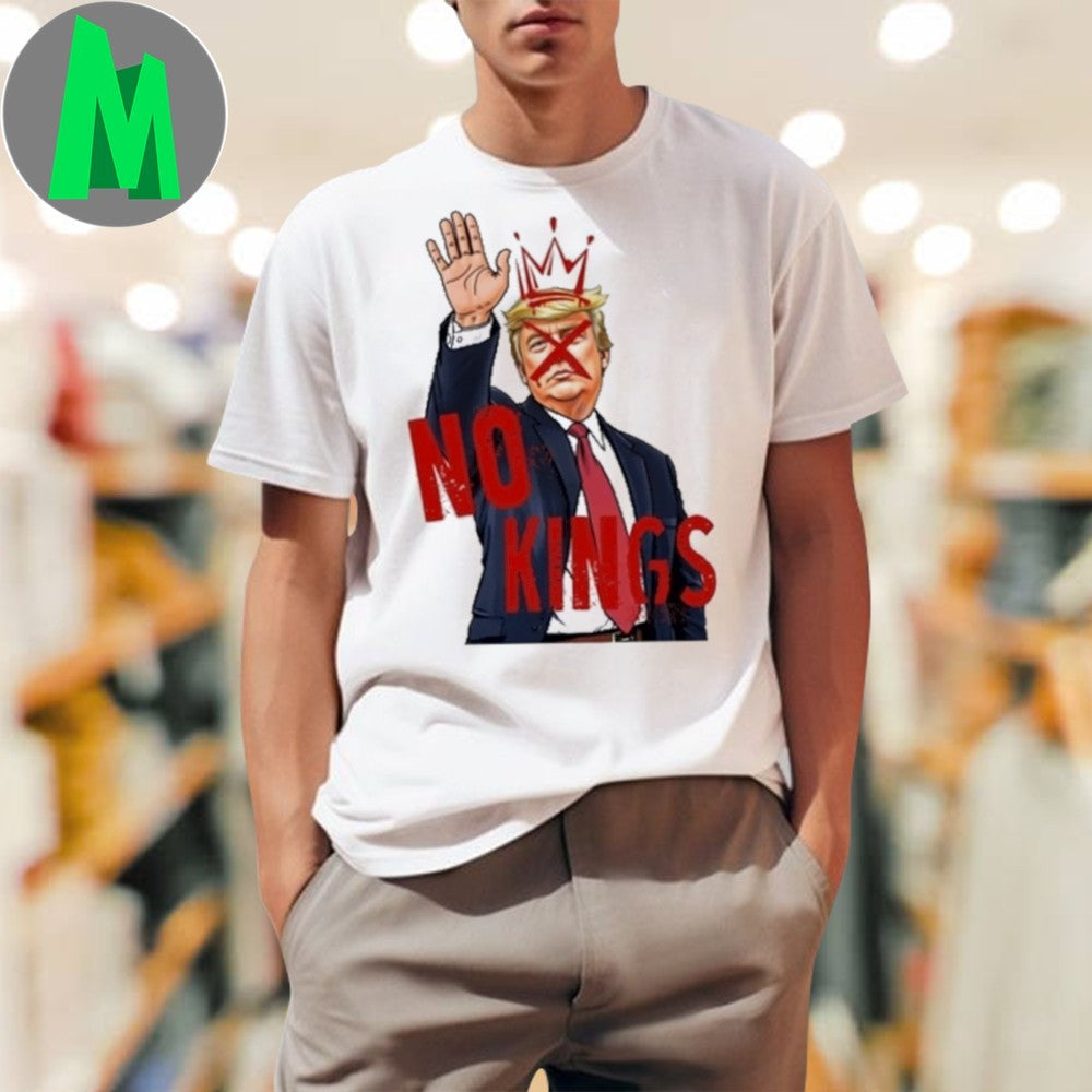 Design No Kings In America Fuck Trump 2025 - Adult & Kids T-Shirts, Sweatshirts & Hoodies apparel design preview 1