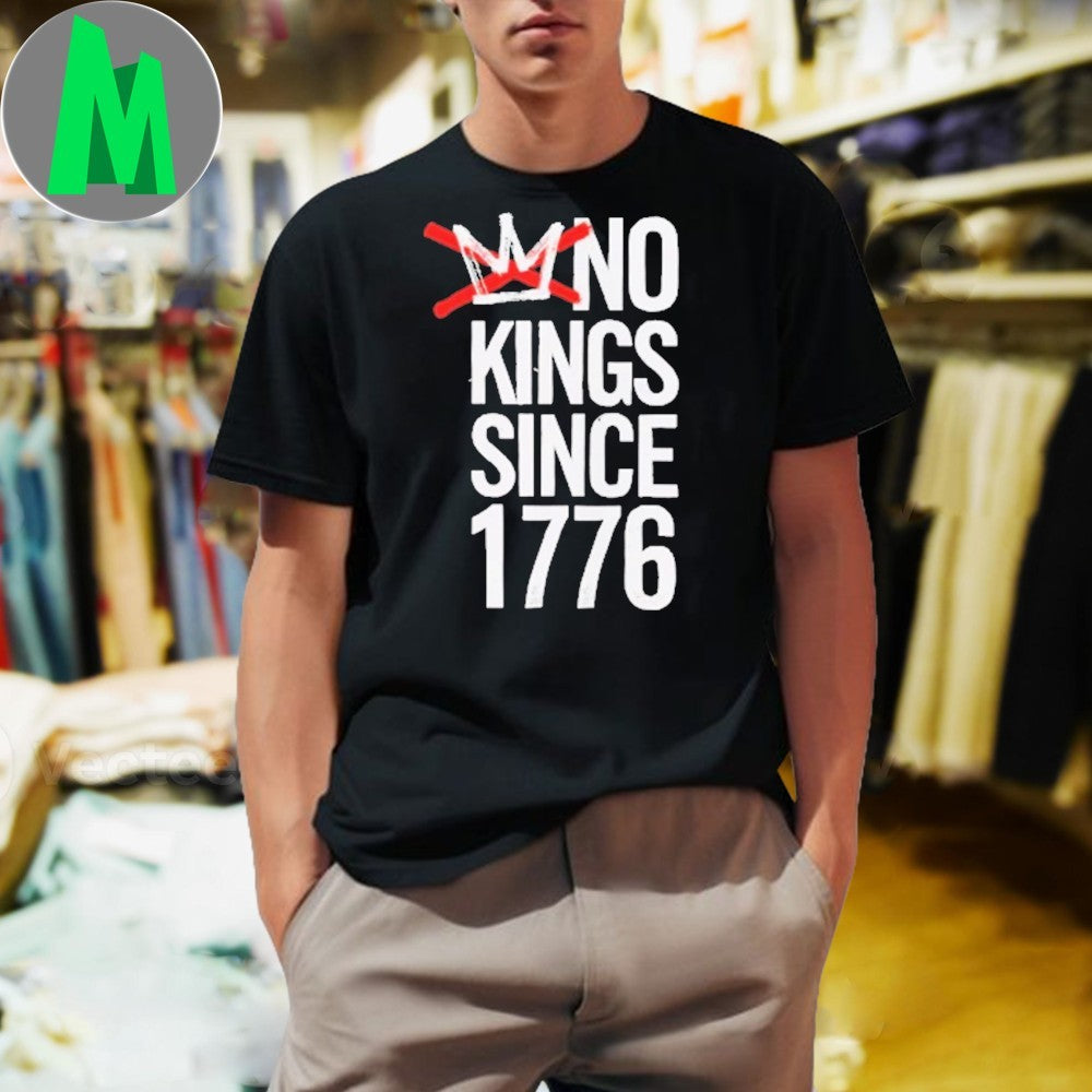 Design No Kings Since 1776 Anti-Monarchy Graphic - Adult & Kids T-Shirts, Sweatshirts & Hoodies apparel design preview 1