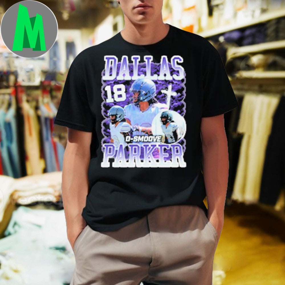 Design Number 18 Dallas Parker - Adult & Kids T-Shirts, Sweatshirts & Hoodies apparel design preview 1