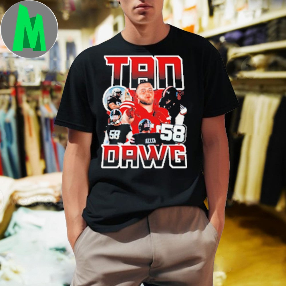 Design Number 58 Tanner Allen - Adult & Kids T-Shirts, Sweatshirts & Hoodies apparel design preview 1