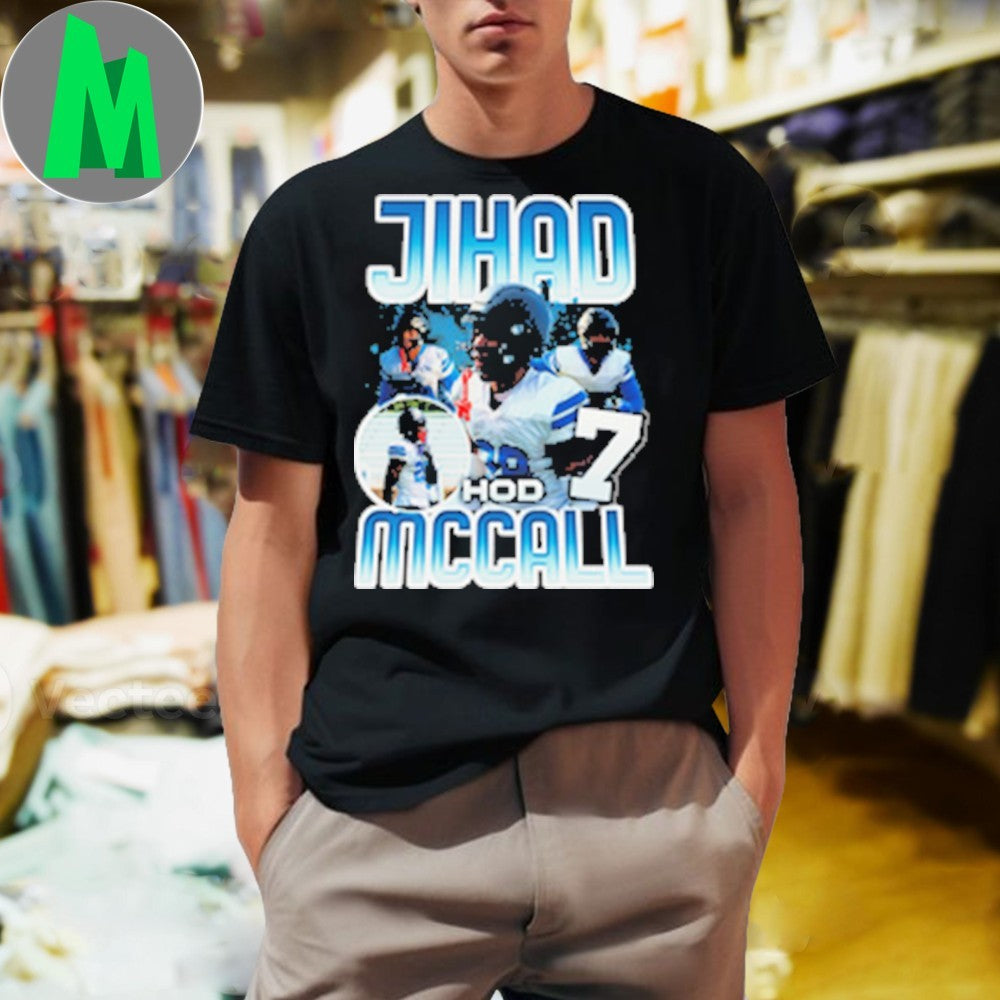 Design Number 7 Jihad McCall - Adult & Kids T-Shirts, Sweatshirts & Hoodies apparel design preview 1