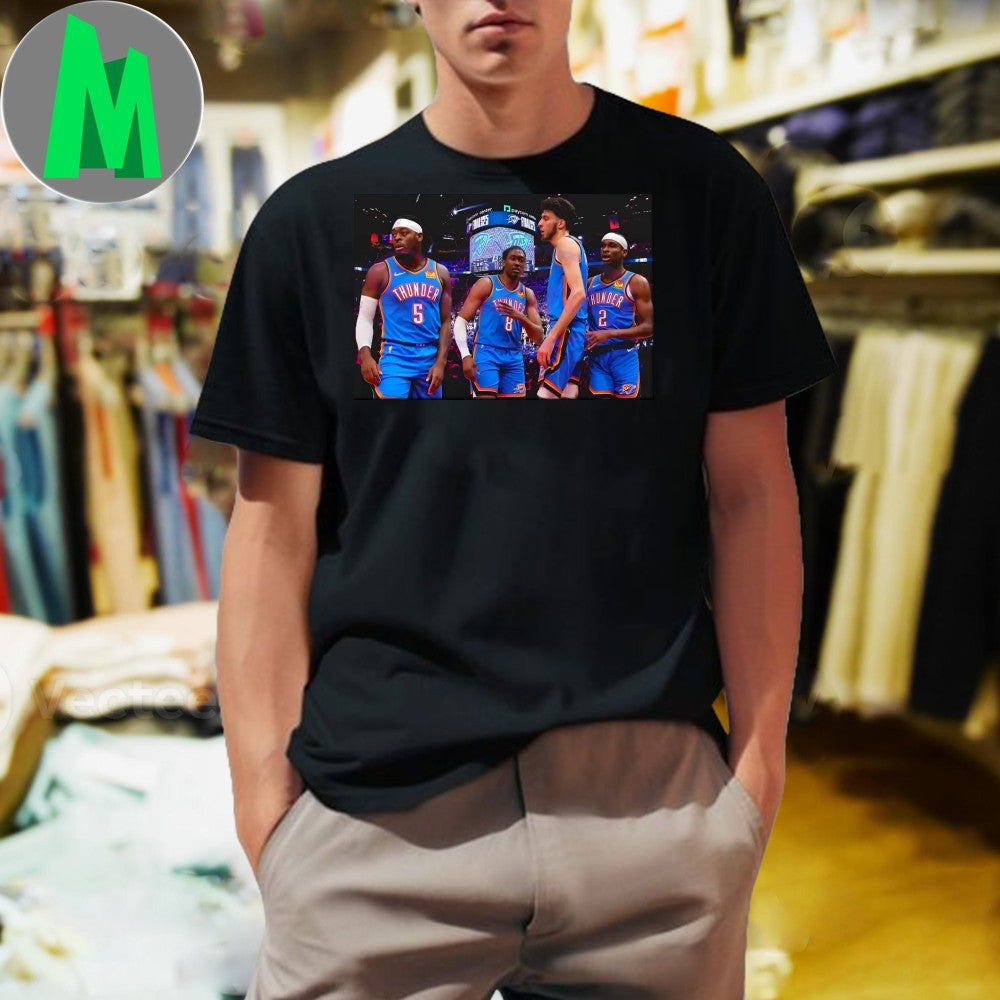 Design Oklahoma City Thunder 2025 Nba Finals Team - Adult & Kids T-Shirts, Sweatshirts & Hoodies apparel design preview 1