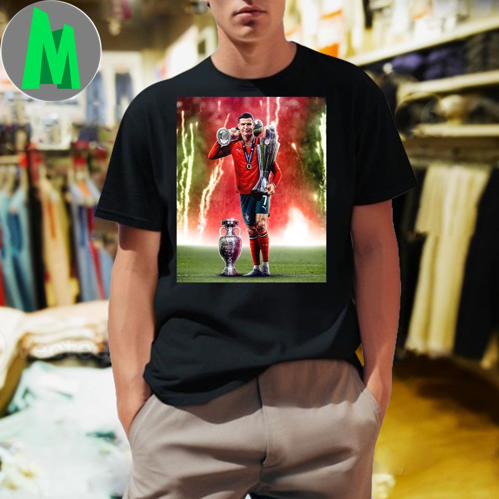 Design Portugal Win UEFA Nations League 2025 In - Adult & Kids T-Shirts, Sweatshirts & Hoodies apparel design preview 1