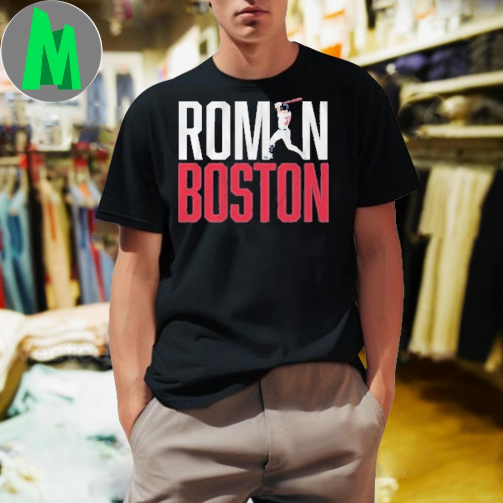 Design Roman Anthony Boston Baseball Player Graphic - Adult & Kids T-Shirts, Sweatshirts & Hoodies apparel design preview 1