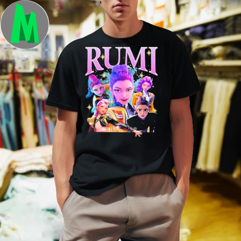 Design Rumi K-pop Demon Hunters - Adult & Kids T-Shirts, Sweatshirts & Hoodies apparel design preview 1