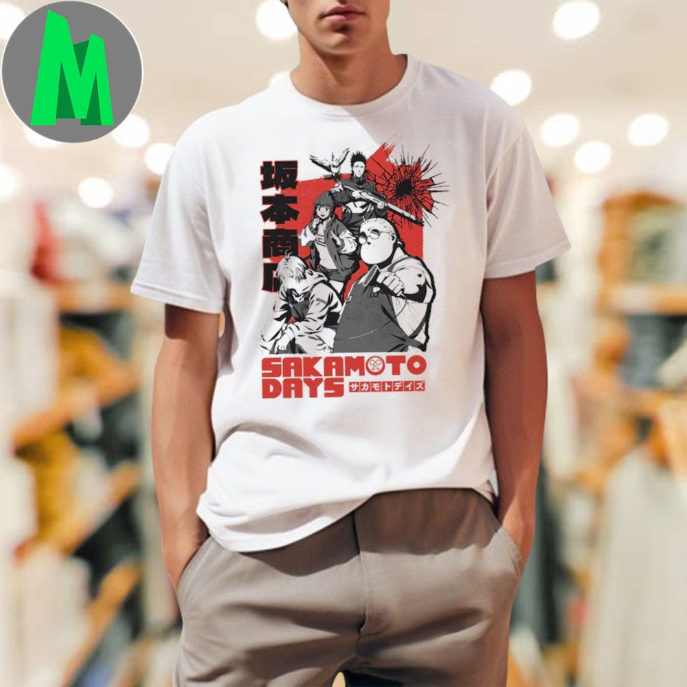 Design Sakamoto Days Group Oversized - Adult & Kids T-Shirts, Sweatshirts & Hoodies apparel design preview 1