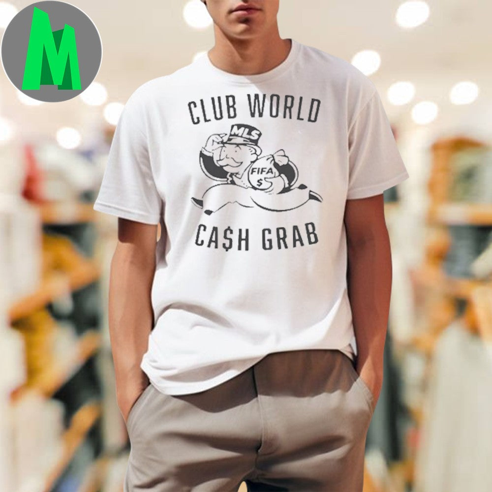 Design Seattle Sounders FC Club World Cup Cash Grab - Adult & Kids T-Shirts, Sweatshirts & Hoodies apparel design preview 1