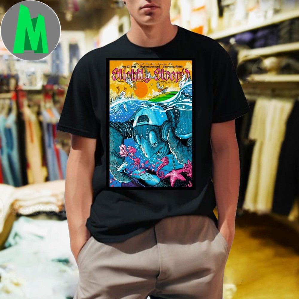 Design Slightly Stoopid Clearwater, Florida 2025 - Adult & Kids T-Shirts, Sweatshirts & Hoodies apparel design preview 1