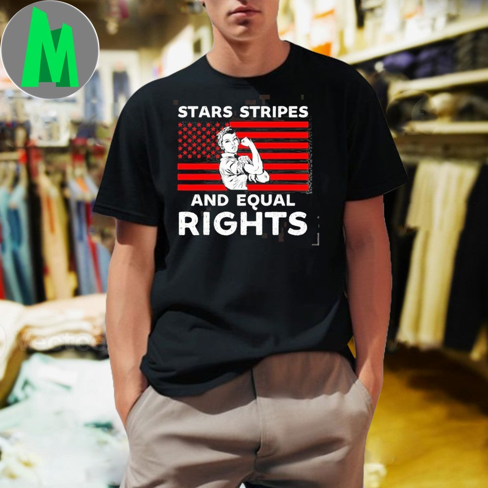 Design Stars Stripes And Equal Rights - Adult & Kids T-Shirts, Sweatshirts & Hoodies apparel design preview 1