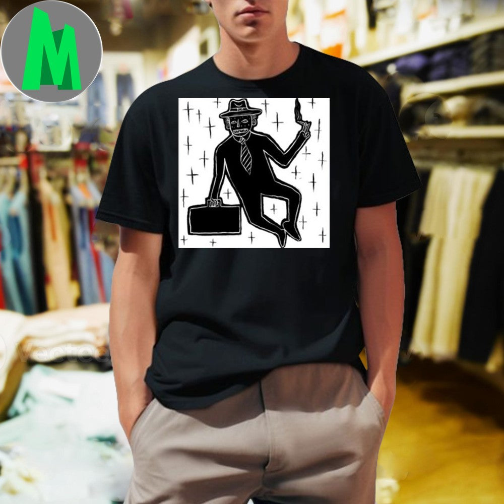 Design Tom Waits God's Away On Business Noir - Adult & Kids T-Shirts, Sweatshirts & Hoodies apparel design preview 1