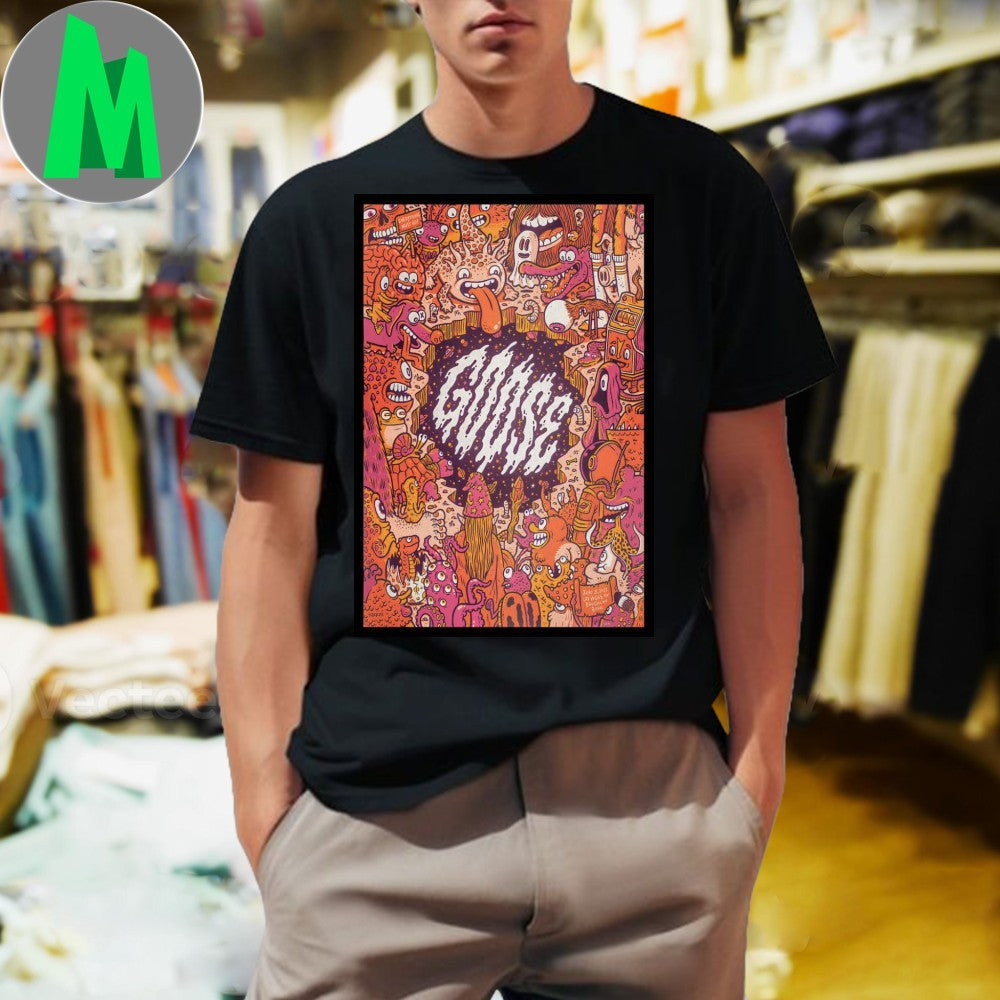 Design Tour 2025 Goose Las Vegas NV Brooklyn Bowl - Adult & Kids T-Shirts, Sweatshirts & Hoodies apparel design preview 1