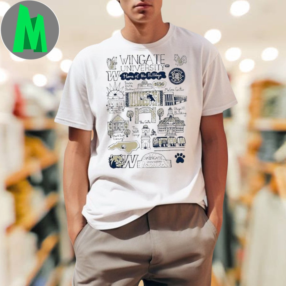 Design Wingate University Art Illustration - Adult & Kids T-Shirts, Sweatshirts & Hoodies apparel design preview 1