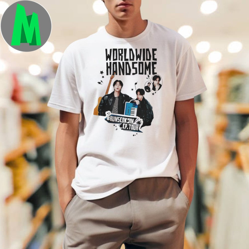Design Worldwide Handsome Run Seokjin Ep Tour - Adult & Kids T-Shirts, Sweatshirts & Hoodies apparel design preview 1