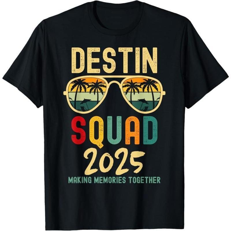 Destin Florida Vacation Squad 2025 Matching Group - Adult & Kids T-Shirts, Sweatshirts & Hoodies apparel design preview 1