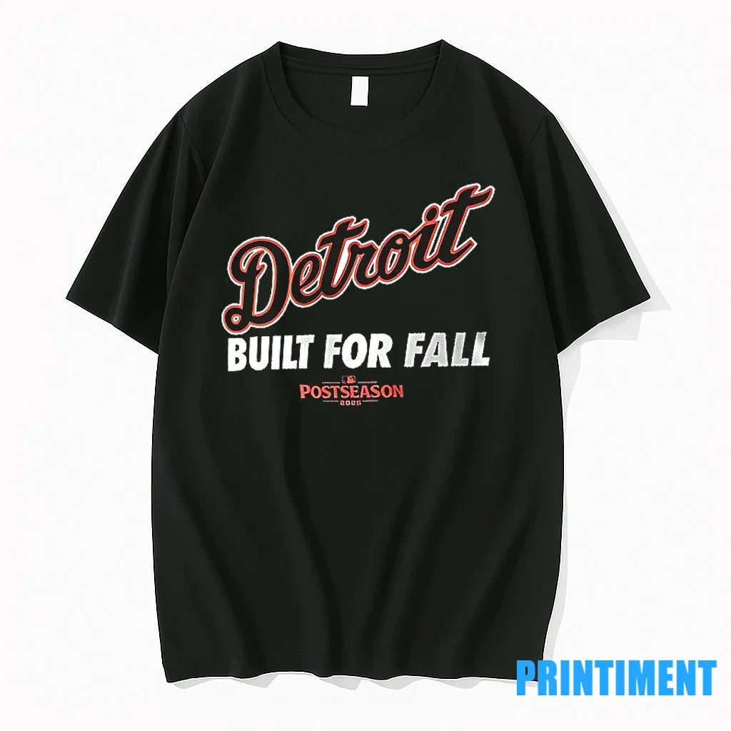 Detroit Tigers Built For Fall 2025 Mlb Sweater - Adult & Kids T-Shirts, Sweatshirts & Hoodies apparel design preview 1
