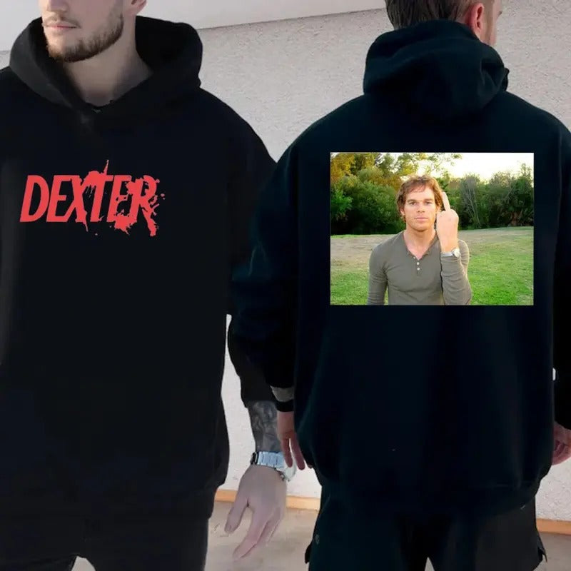 Dexter Morgan Dexxter 2 Side Tv Show He'S Got Way - Adult & Kids T-Shirts, Sweatshirts & Hoodies apparel design preview 1