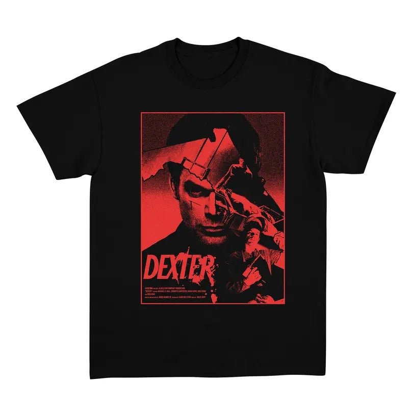 Dexterr Dexter Morgan Man Rock Bootleg Classic Cotton - Adult & Kids T-Shirts, Sweatshirts & Hoodies apparel design preview 1