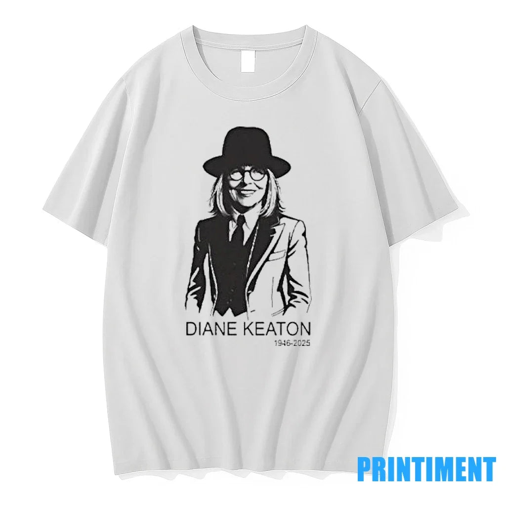 Diane Keaton 1946 2025 Legends Never Die Sweater - Adult & Kids T-Shirts, Sweatshirts & Hoodies apparel design preview 1