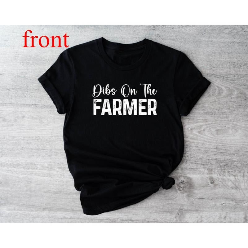 Dibs Farmer Farm Life Farmer'S Wife Girlfriend - Adult & Kids T-Shirts, Sweatshirts & Hoodies apparel design preview 1