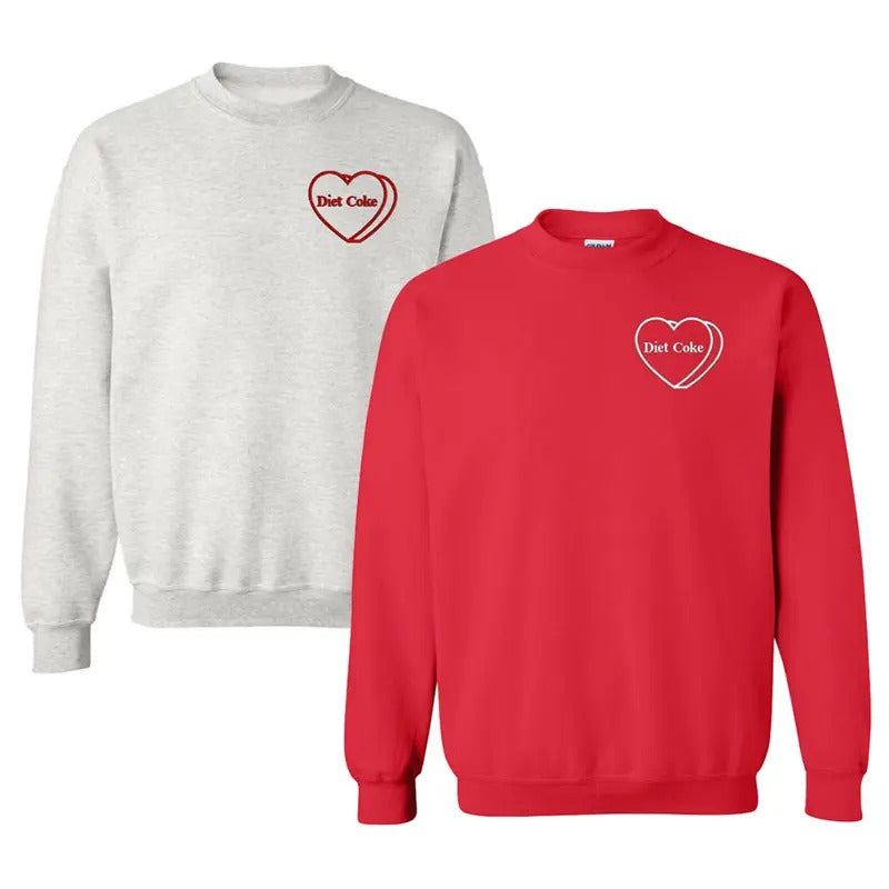 'Diet Coke Candy Heart' - Adult & Kids T-Shirts, Sweatshirts & Hoodies apparel design preview 1