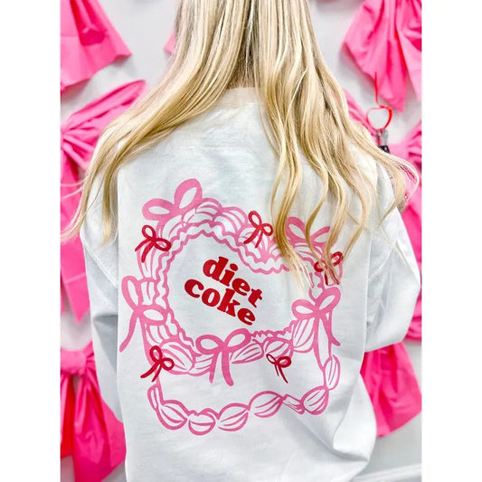 'Diet Coke Heart Cake' Front Back - Adult & Kids T-Shirts, Sweatshirts & Hoodies apparel design preview 1