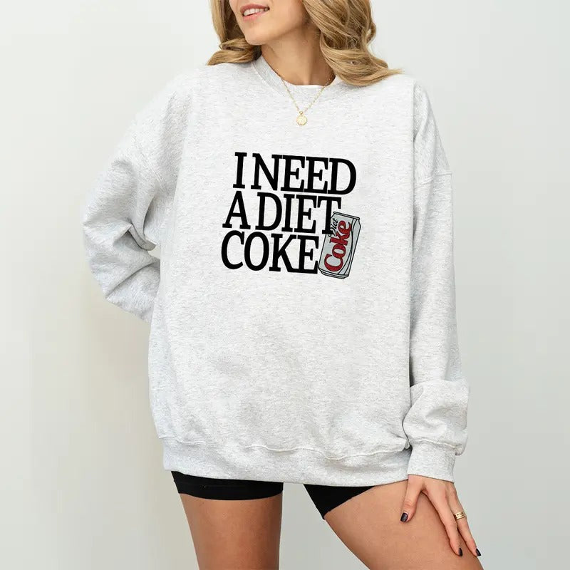 Diet Coke Lover I Need Words Back Funny - Adult & Kids T-Shirts, Sweatshirts & Hoodies apparel design preview 1