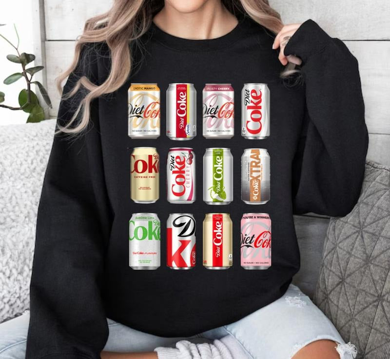 Diet Drink - Adult & Kids T-Shirts, Sweatshirts & Hoodies apparel design preview 1