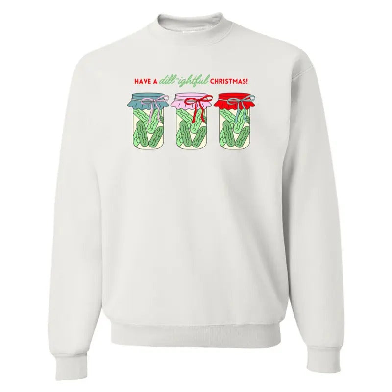 'Dill Ightful Pickles' - Adult & Kids T-Shirts, Sweatshirts & Hoodies apparel design preview 1