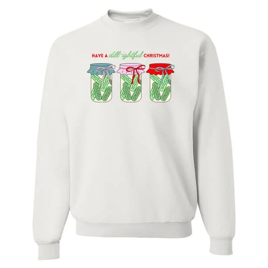 'Dill Ightful Pickles' - Adult & Kids T-Shirts, Sweatshirts & Hoodies apparel design preview 1