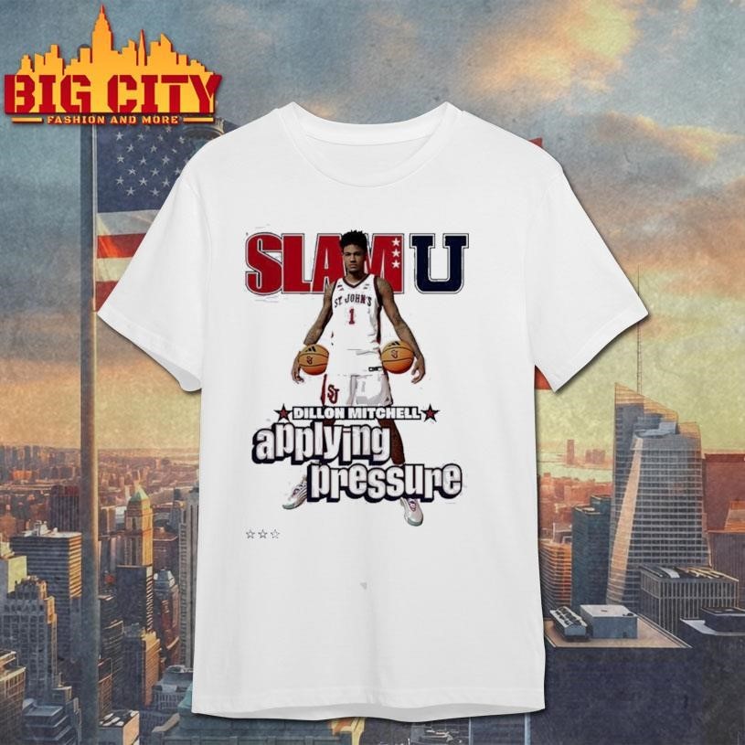 Dillon Mitchell St. John's Red Storm SlamU Applying - Adult & Kids T-Shirts, Sweatshirts & Hoodies apparel design preview 1