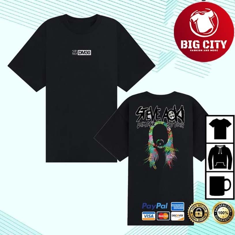 Dim Mak Steve Aoki Silo Dm30 Tour Two Sided - Adult & Kids T-Shirts, Sweatshirts & Hoodies apparel design preview 1