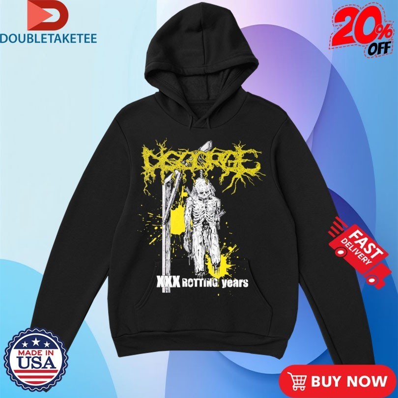 Disgorge XXX Rotting Years - Adult & Kids T-Shirts, Sweatshirts & Hoodies apparel design preview 1
