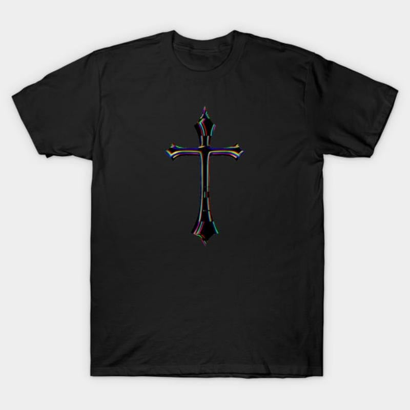 Distressed Cross Edgy Cool - Adult & Kids T-Shirts, Sweatshirts & Hoodies apparel design preview 1