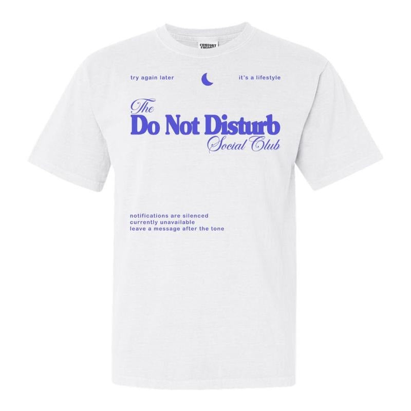 'Do Not Disturb Social Club' - Adult & Kids T-Shirts, Sweatshirts & Hoodies apparel design preview 1