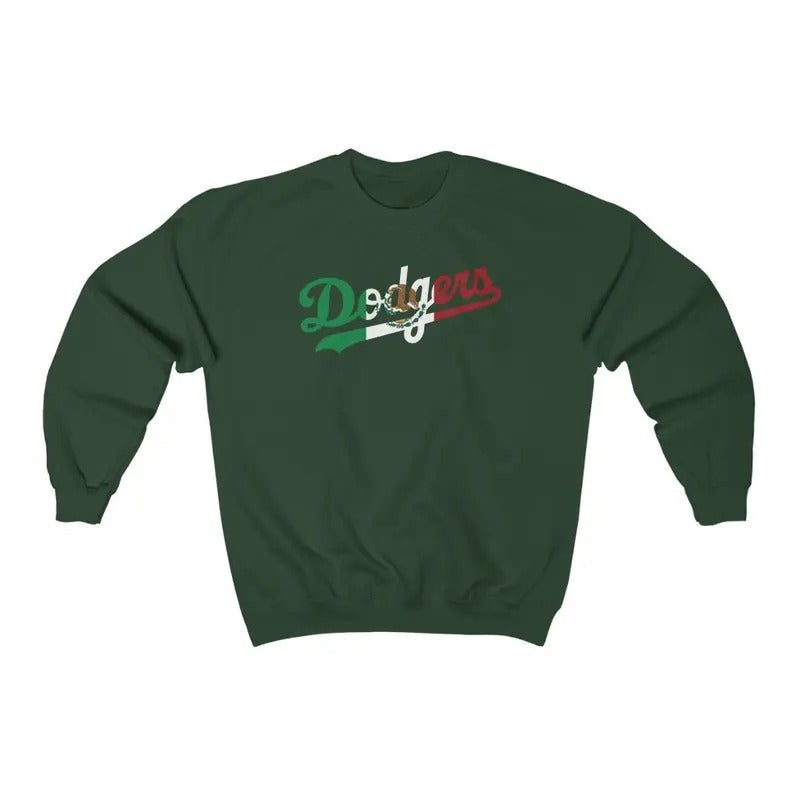 Dodgers Mexican Baseball California Her Him N38R0 - Adult & Kids T-Shirts, Sweatshirts & Hoodies apparel design preview 1